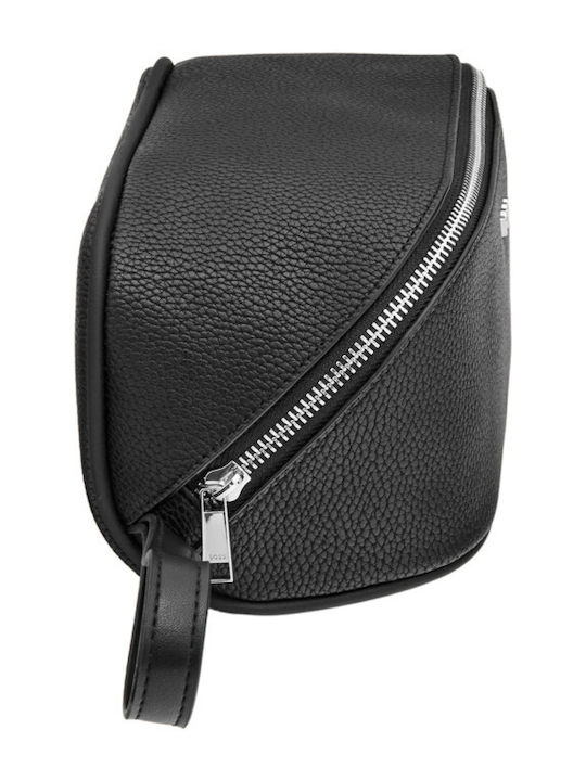 Hugo Boss Classic Grained Τσαντακι Προσωπικων Ειδων Μαυρο