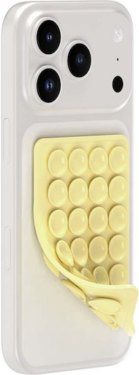 Bigben Universal Double-sided Suction Cup Mount Smartphone Yellow