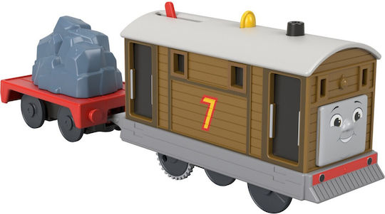 Fisher Price Thomas & Friends Set Motorizat cu Trenuleț din Lemn pentru 3+ Ani