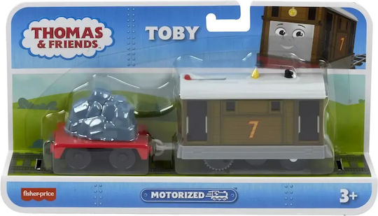 Fisher Price Thomas & Friends Set Motorizat cu Trenuleț din Lemn pentru 3+ Ani