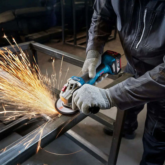 Bosch Σετ Γωνιακός Τροχός, Καρφωτικό & Κατσαβίδι Brushless 18V με Μπαταρίες 4Ah