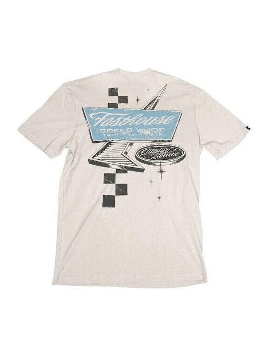 Men's Short Sleeve T-shirt Beige