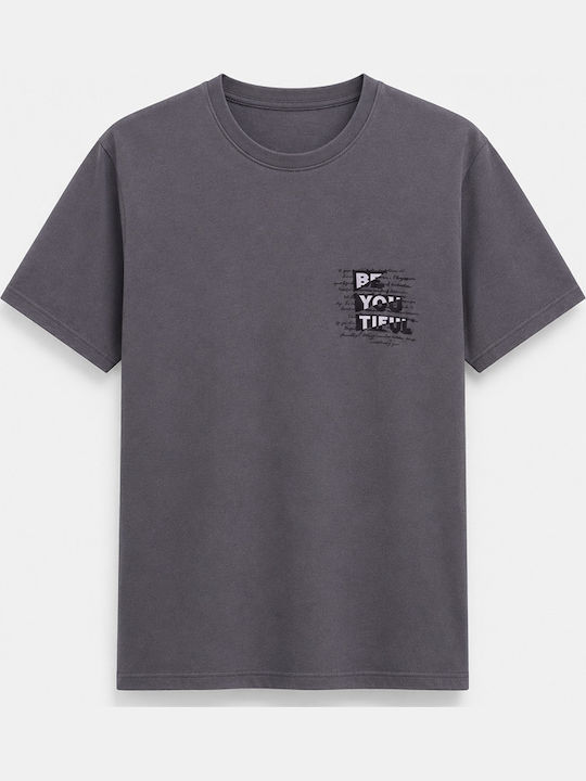 T-shirt Ανθρακί