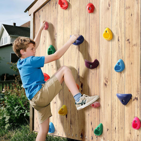 Kletterwand Mehrfarbig