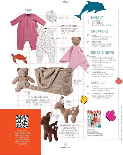 Burda Style Kids Magazine No. 1/2026, Published In German