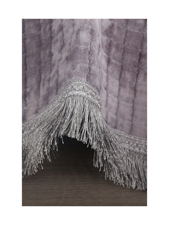 SteweHome Non-Slip Gray Runner Rug 80x250cm