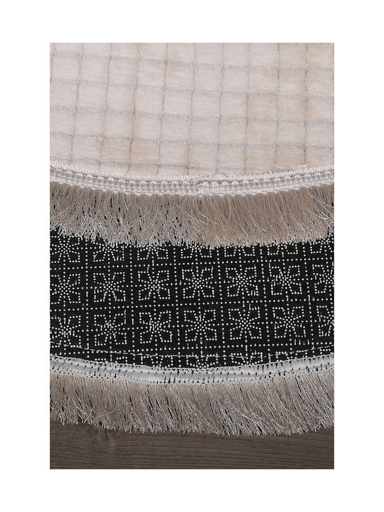 SteweHome Antirutsch Teppich Rechteckig Beige 100x100cm
