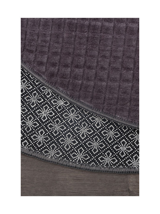 SteweHome Non-slip Round Round Rug Φ100cm