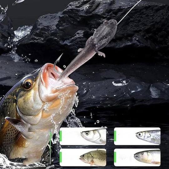 Tadpole Frog Τεχνητό Δόλωμα Rubber Fishing Lure Tadpole Frog Σετ 11τμχ