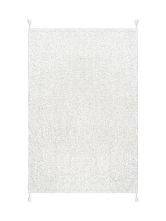 SteweHome Παιδικό Χαλί Βαμβακερό Μπλε 120x180cm