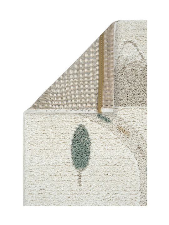 SteweHome Παιδικό Χαλί Πεταλούδες Μπεζ 120x180cm