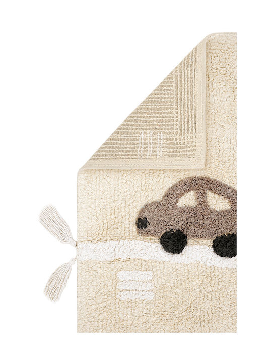 SteweHome Kids Cotton Blue Rug 120x180cm Thickness 100mm