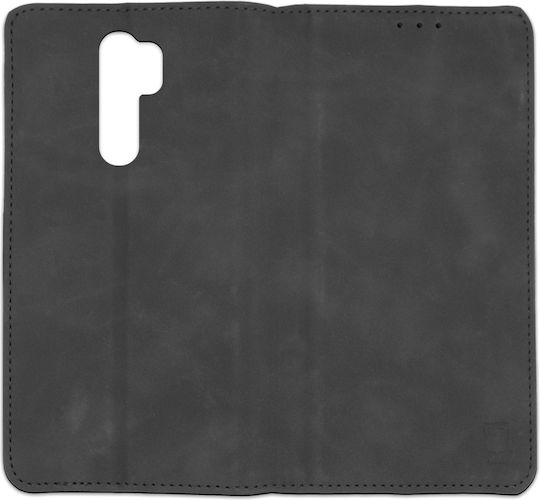 Θήκη Xiaomi Redmi 9 Wallet Matte Μαύρο