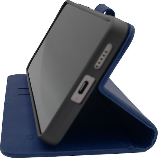 Θήκη Xiaomi Redmi 9 Wallet Matte Μπλε Σκούρο