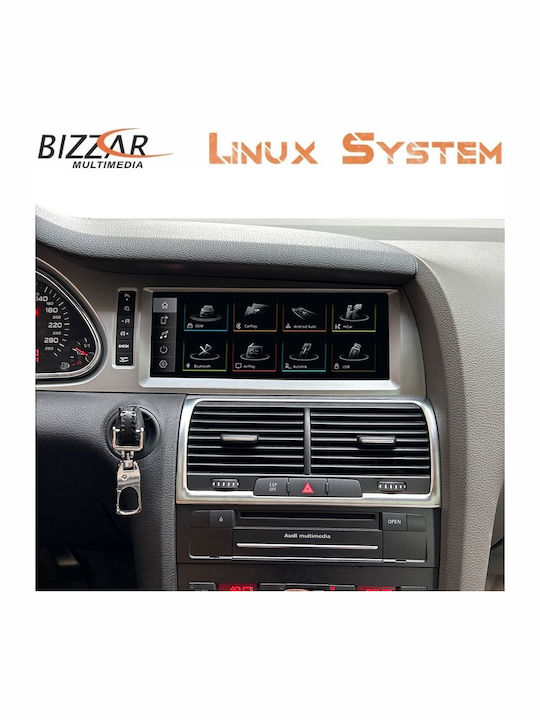 Bizzar Ηχοσύστημα Αυτοκινήτου για Audi Q7 2006-2009 (Bluetooth/USB/AUX/WiFi/GPS/Apple-Carplay/Android-Auto)