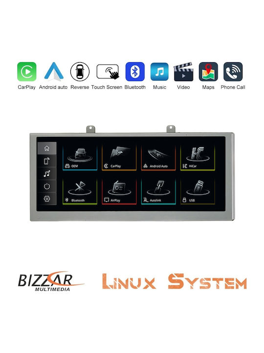 Bizzar Ηχοσύστημα Αυτοκινήτου για Audi A4 2008-2012 (Bluetooth/USB/AUX/WiFi/GPS/Apple-Carplay/Android-Auto)