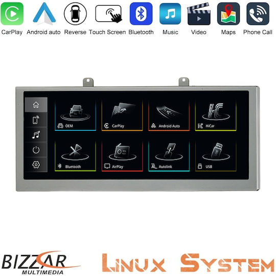 Bizzar Sistem Audio Auto pentru Audi A4 2008-2012 Bluetooth USB AUX Wi-Fi GPS Apple CarPlay Android Auto