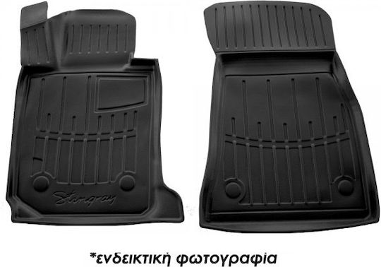 Race Axion Предни Килими За Кола 2 Бр Тип Car Mats За Mitsubishi Outlander / Asx / Lancer Черни