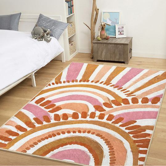 SteweHome Παιδικό Χαλί Πολύχρωμο 80x250cm Πάχους 60mm