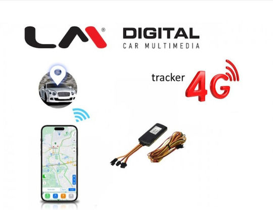 LM Digital TRACK 8019 Flotten-GPS-Tracker mit 4G für Autos & Lastkraftwagen