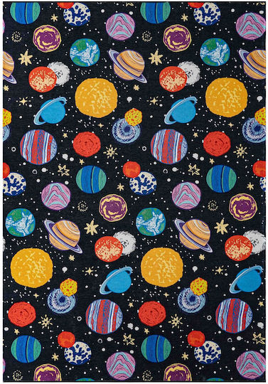 SteweHome Kids Rug Cotton Multicolour 80x300cm Thickness 60mm