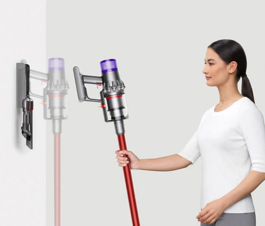 Dyson V15 Origin Aspirator Vertical Reîncărcabil 25.2V Roșu/Violet