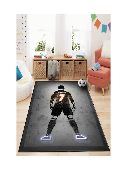 SteweHome Παιδικό Χαλί Ποδόσφαιρο 120x200cm Πάχους 60mm