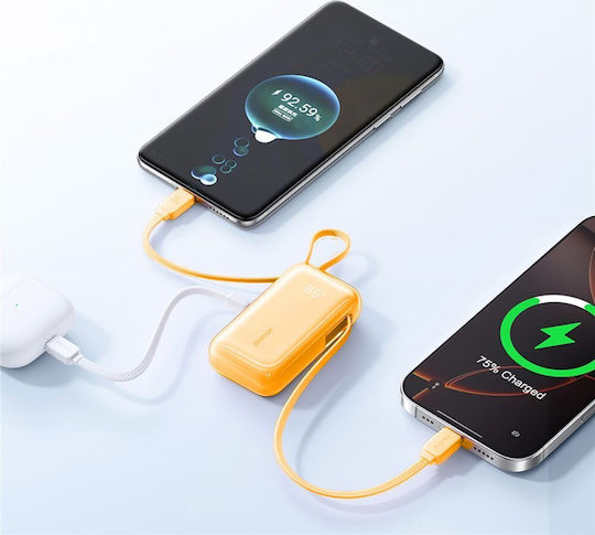 Joyroom JR-PR2L Power Bank 10000mAh 35W with USB-C Port Orange