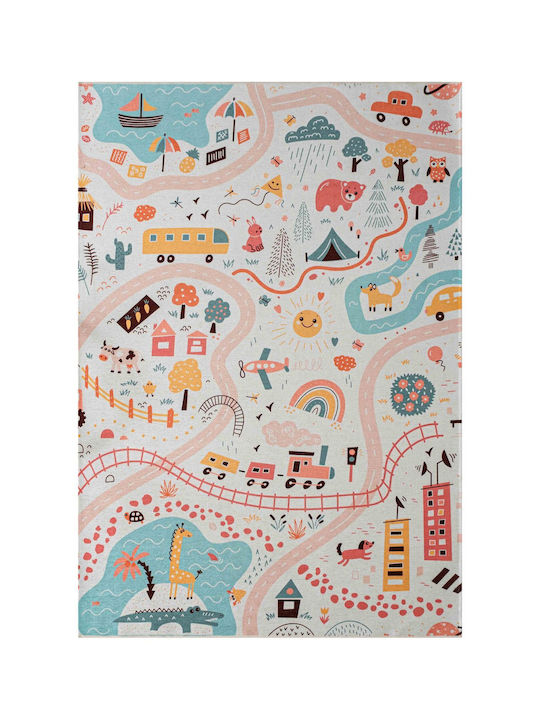SteweHome Kinderteppich Rosa 80x250cm Dicke 60mm