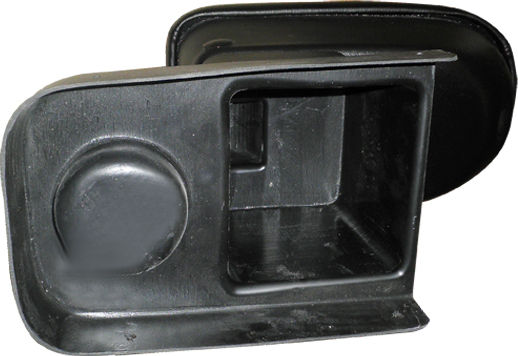Cik Car PU Armrest for Skoda Roomster 2006+ Black