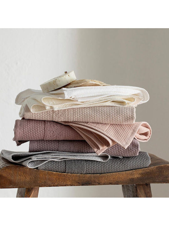 SteweHome Hand Towels Purple 3 Pieces