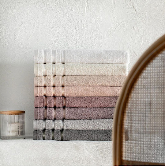 SteweHome Hand Towels Lilac 3 Pieces