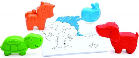 Комплект Цветни Пастели Hape Pepe Friends 5 Броя