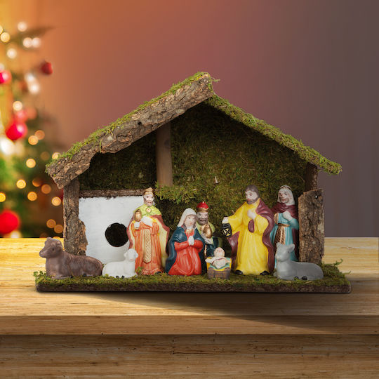Iesle Ceramică De Mărime Medie 30x10x20cm