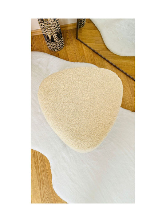 Living Room Bed Stool Upholstered with Bohemian Fabric 46x46x46cm
