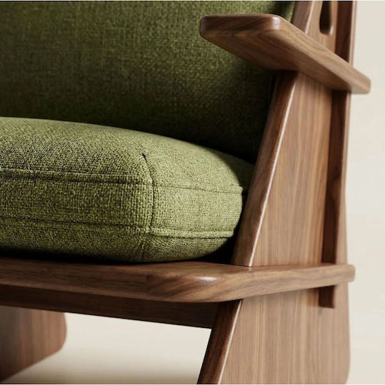 Armchair 65x55x45cm Green Armchair 65x55x45cm Green