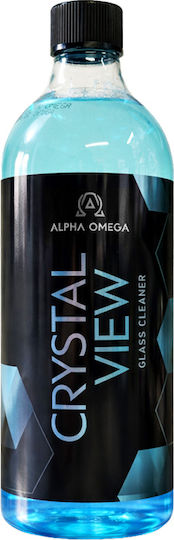 Alpha Omega Crystal View Alpha Omega – Glass Cleaner Liquid Car Windows 1lt