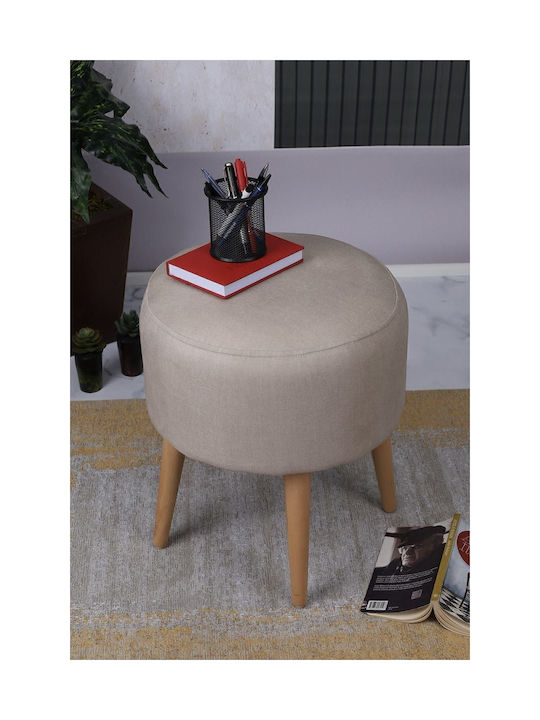 Kitchen Wooden Beige Stools