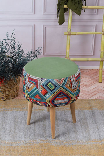 Kitchen Wooden Multicolour Stools 40x40x42cm