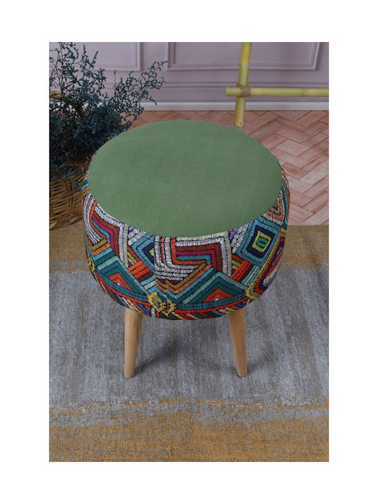 Kitchen Wooden Multicolour Stools 40x40x42cm