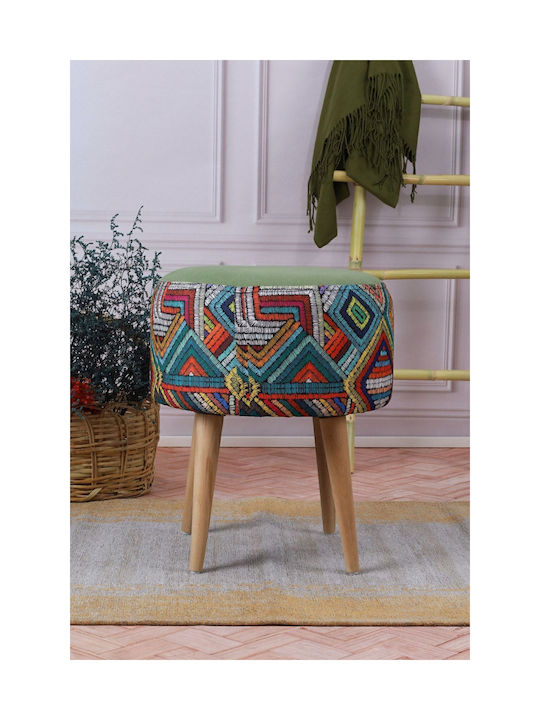 Kitchen Wooden Multicolour Stools 40x40x42cm