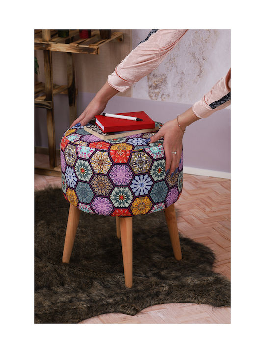 Kitchen Wooden Stools Gourgken