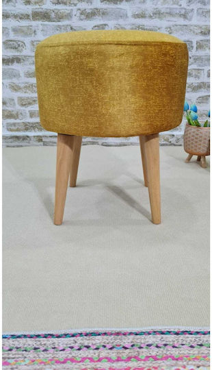 Hocker Für Das Wohnzimmer Gelb 32x40x38cm