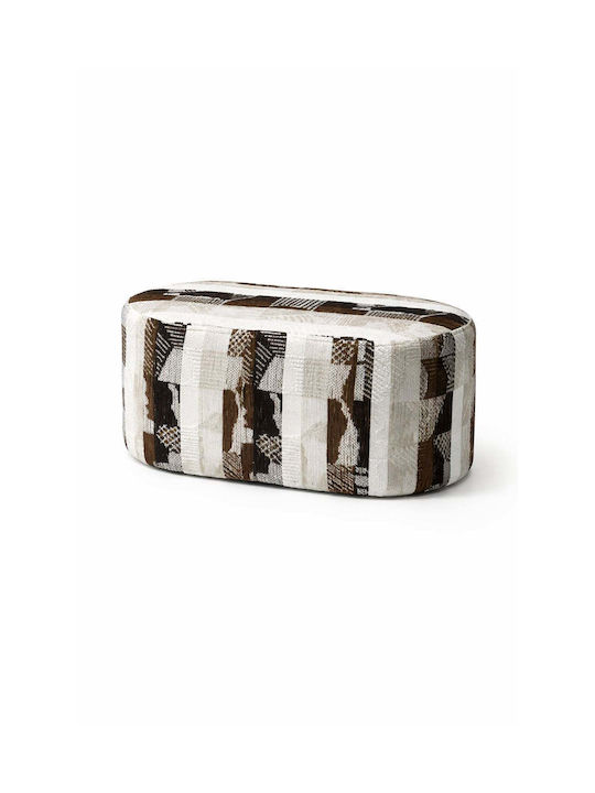 Living Room Fabric Upholstered Multicolour Stool