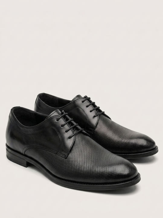 Leather Men's Casual Shoes Black