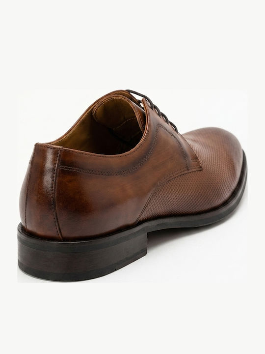 Leather Men's Casual Shoes Tabac Brown