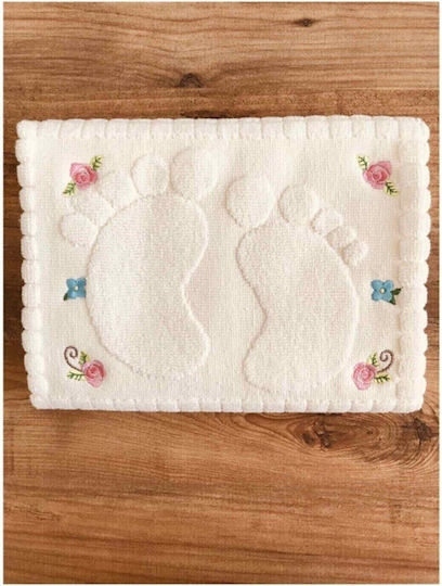 SteweHome Set Cotton Bath Mats STE-024697-V51011 Beige 50x70cm 3 Pieces