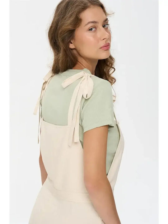 Γυναικεία Σαλοπέτα Τζιν Beige