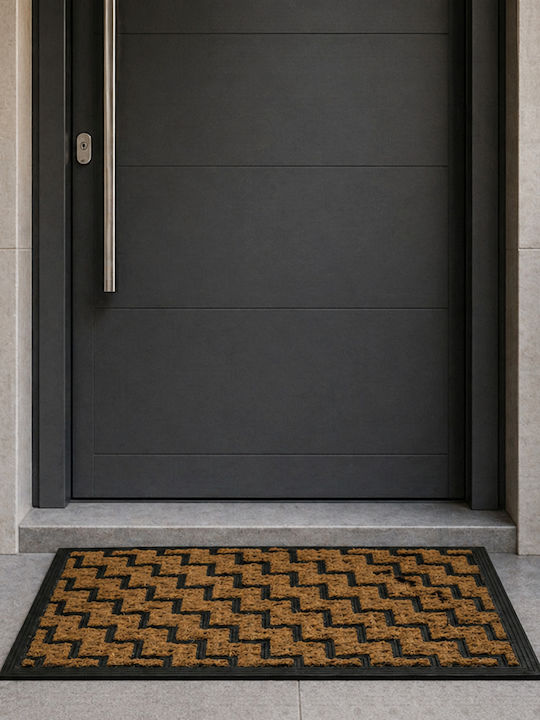 MRShome Πατάκι Εισόδου από Καουτσούκ 40x60εκ.