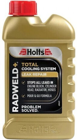 Holts Radweld Plus Total Coolant Leak Repair Добавка Уплътнител За Течове На Радиатор За Автомобил 250ml